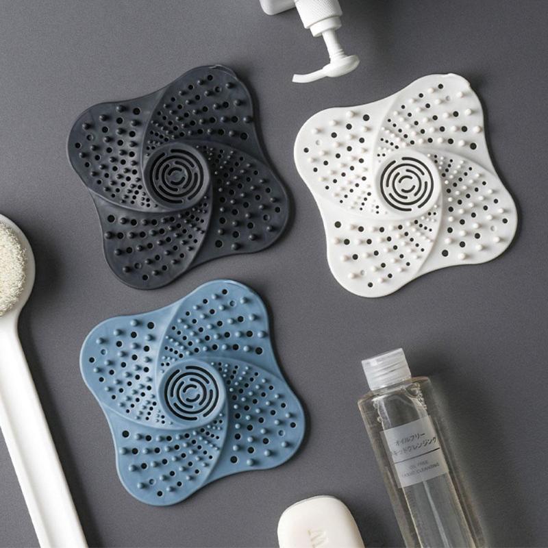 Fan shape Silicone Floor Drain Kitchen Sink