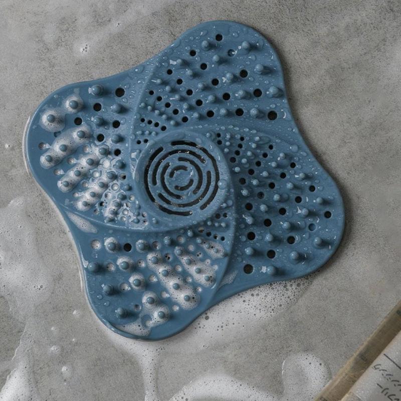 Fan shape Silicone Floor Drain Kitchen Sink