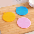 Silicone Dish Scrubber Cleaning Pads Set